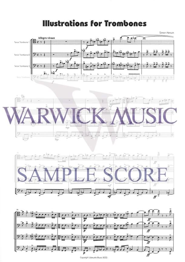 Illustrations for Trombone